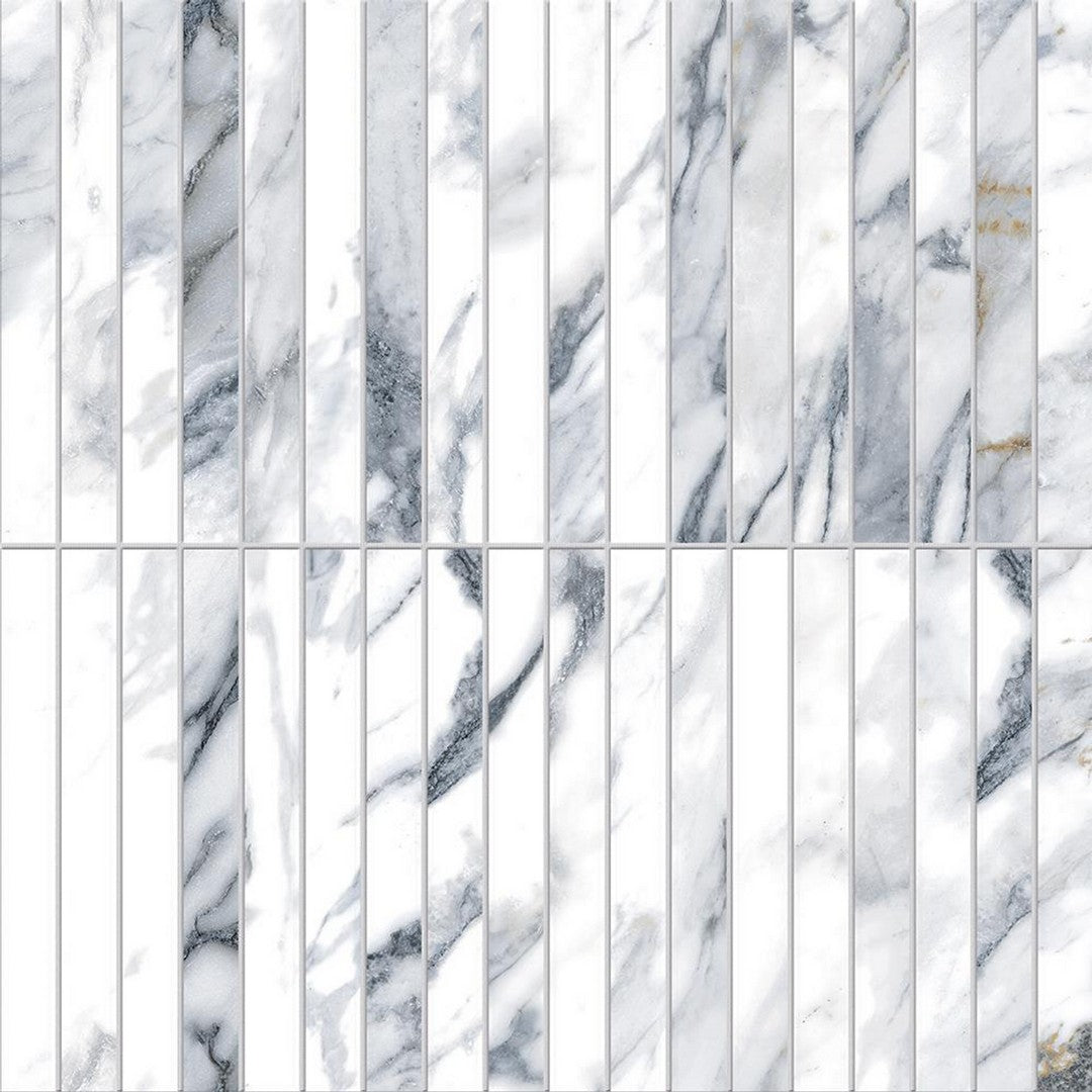 Rickert 12" x 12" Edimax Symphony Matte Porcelain Mosaic