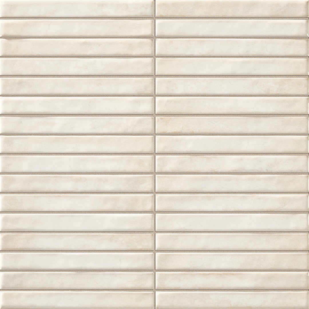 Rickert 14" x 14" LaPlatera Pencil Glossy Ceramic Tile