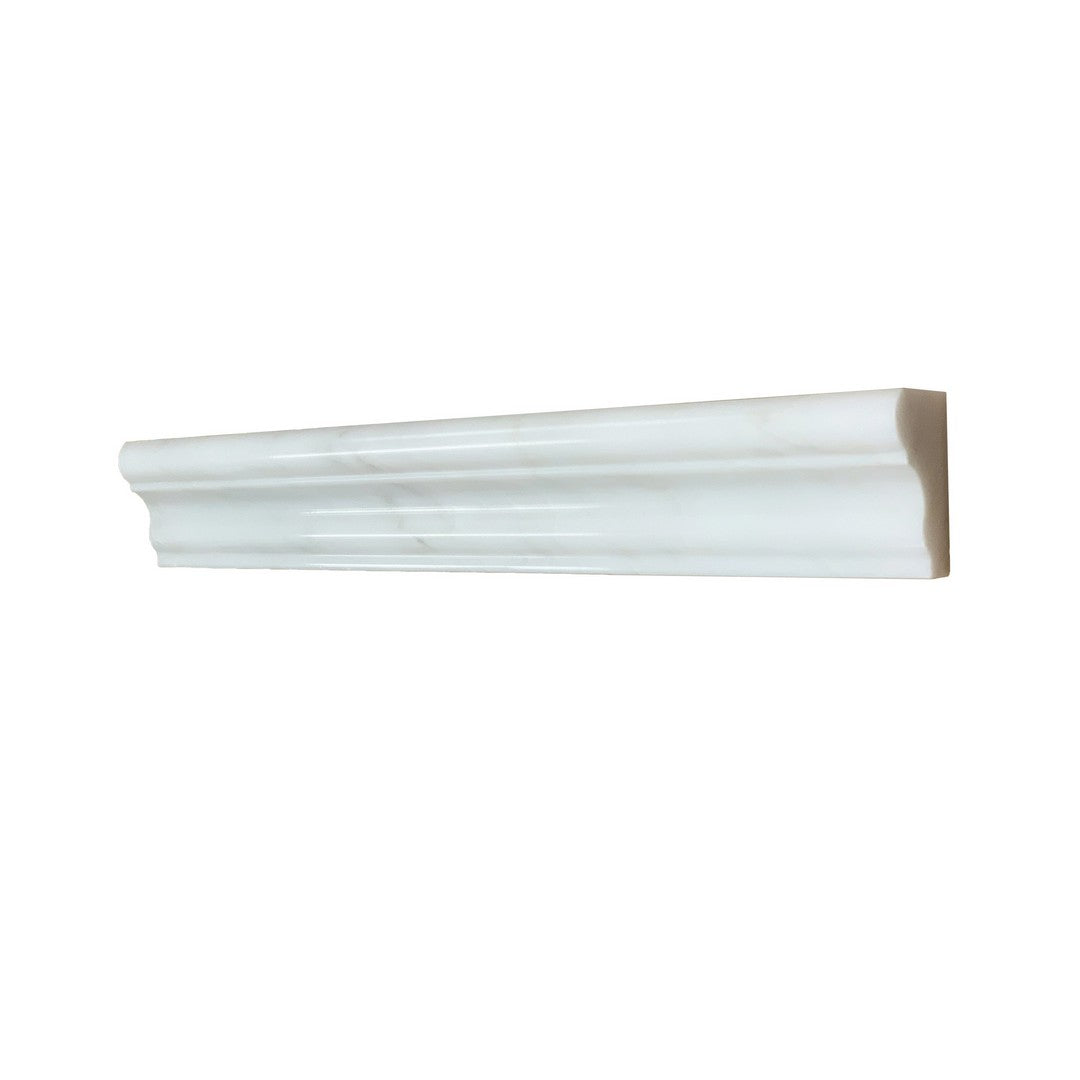 Rickert-2-x-12-Marble-Chair-Rail-Polished-Marble-Chair-Rail-Oriental-White