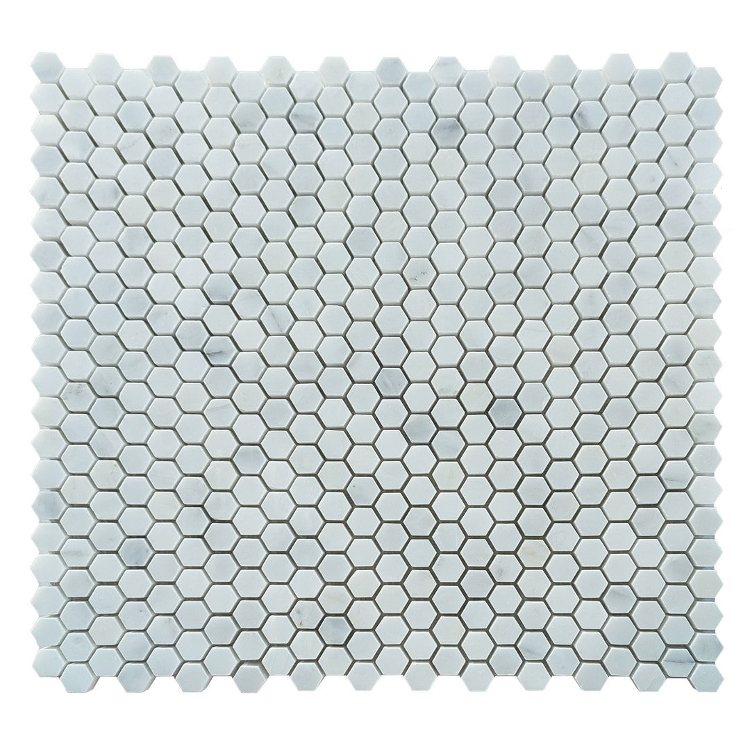 Rickert-12-x-12-Oriental-Polished-Marble-Mini-Hexagon-Mosaic-White