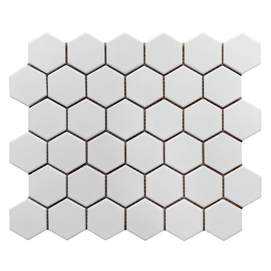 Rickert-11.10-x-12.80-Porcelain-Mosaic-Matte-Porcelain-2-Hexagon-Mosaic-Olive-Green