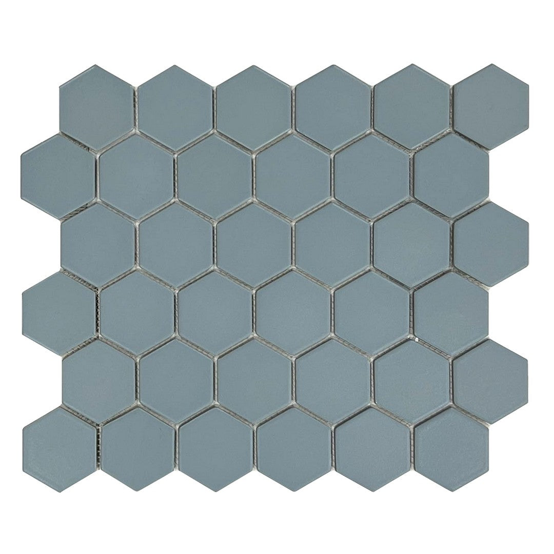 Rickert-11.10-x-12.80-Porcelain-Mosaic-Matte-Porcelain-2-Hexagon-Mosaic-Wave