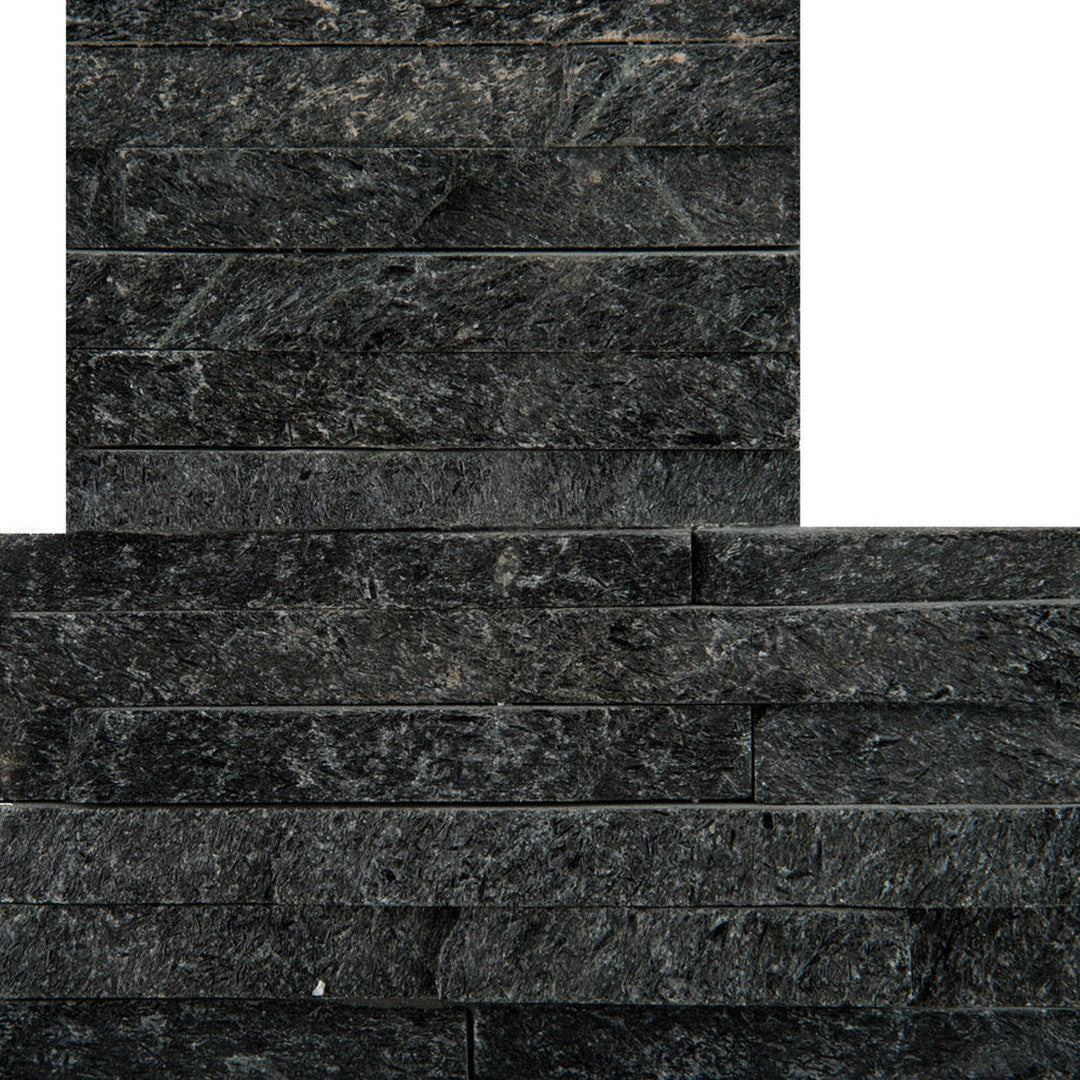 Emser 6" x 24" Slate Quartzite & Sandstone Honed Quartzite Mini Stack Corner