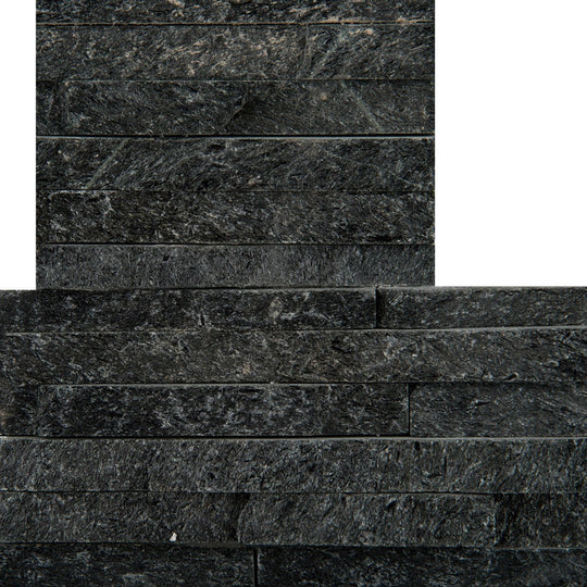 Emser 6" x 24" Slate Quartzite & Sandstone Honed Quartzite Mini Stack Corner