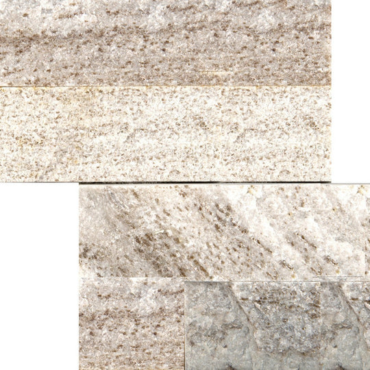 Emser 6" x 24" Slate Quartzite & Sandstone Honed Quartzite Stack Corner
