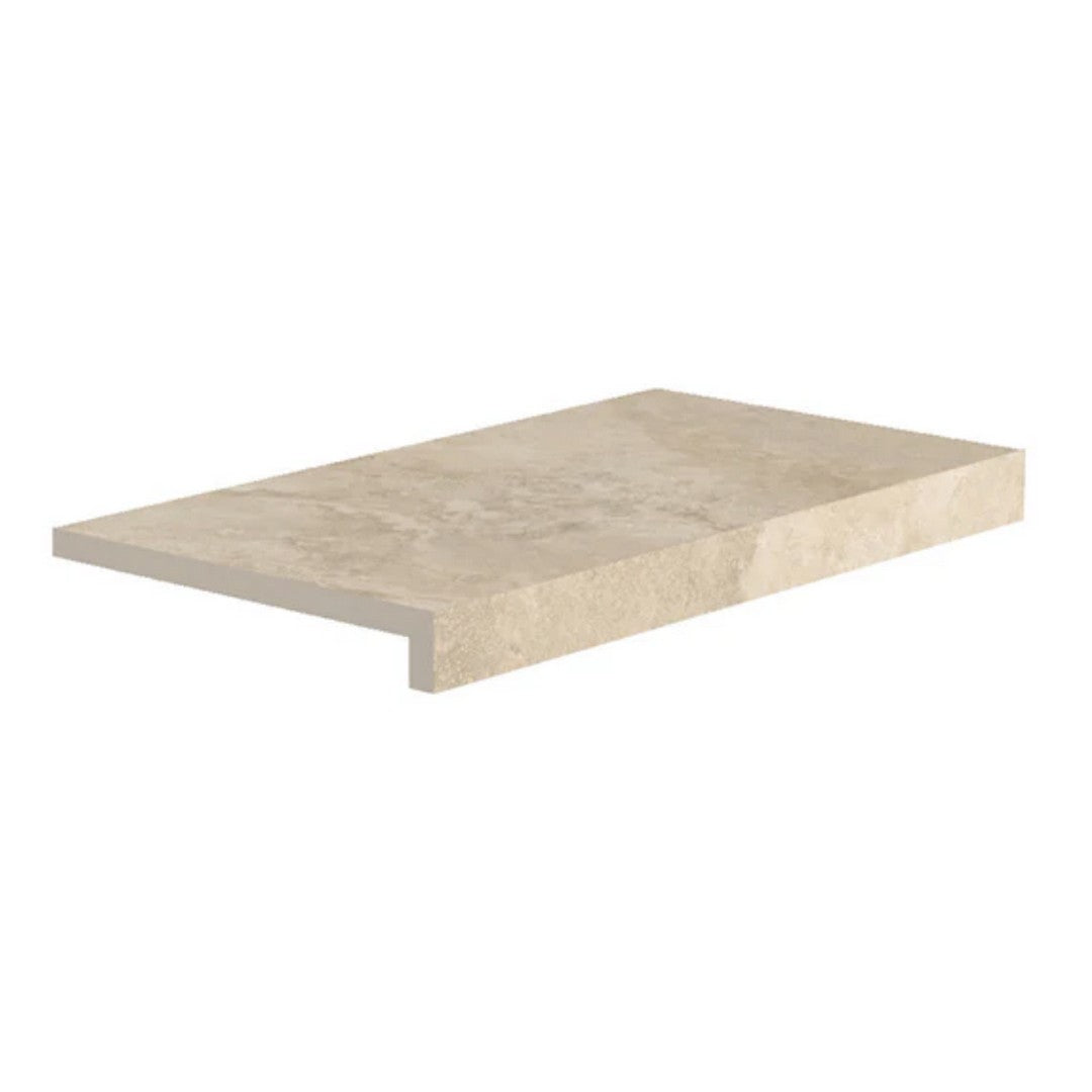 Del Conca USA 13" x 24" Roma 2 Pressed Porcelain L-Shaped Coping Paver