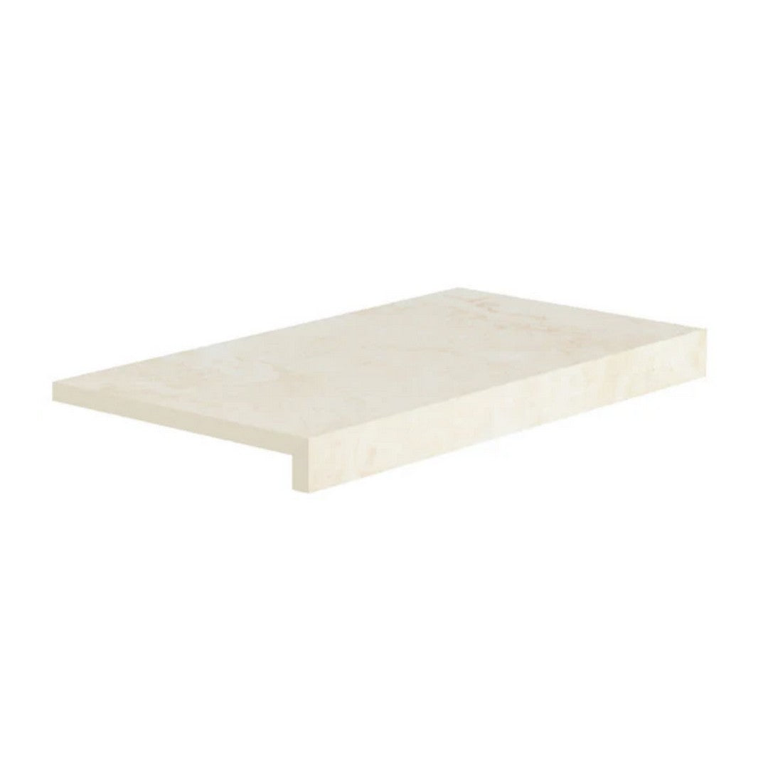 Del Conca USA 13" x 24" Roma 2 Pressed Porcelain L-Shaped Coping Paver
