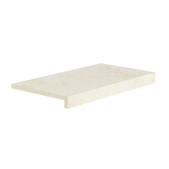 Del Conca USA 13" x 24" Roma 2 Pressed Porcelain L-Shaped Coping Paver