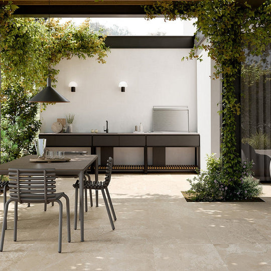 Del-Conca-Usa-Strato-Travertini-24-x-24-Rectified-Porcelain-Travertini-Paver-Beige