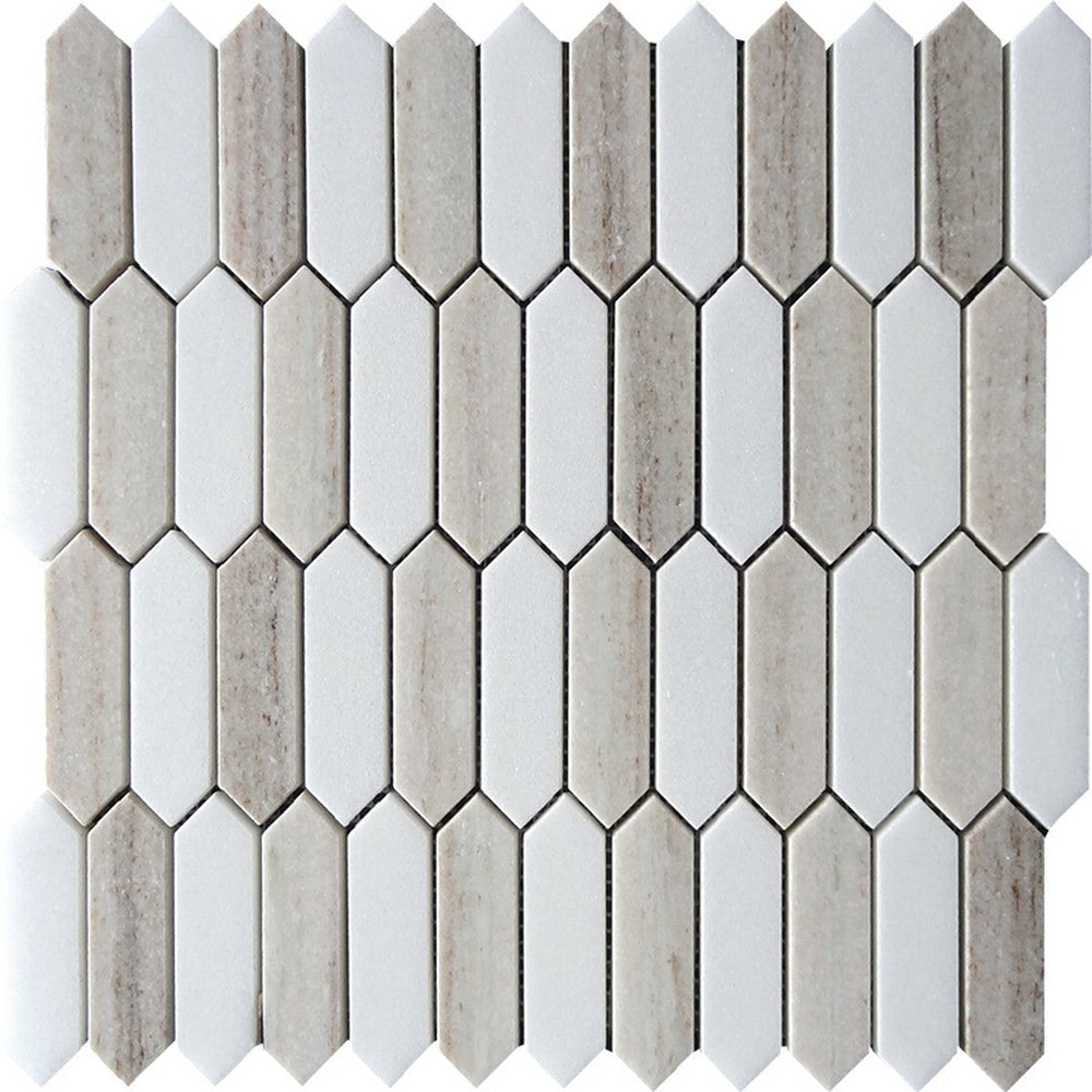 MiR Sahara 12.3" x 12.4" Natural Stone Mosaic Polished