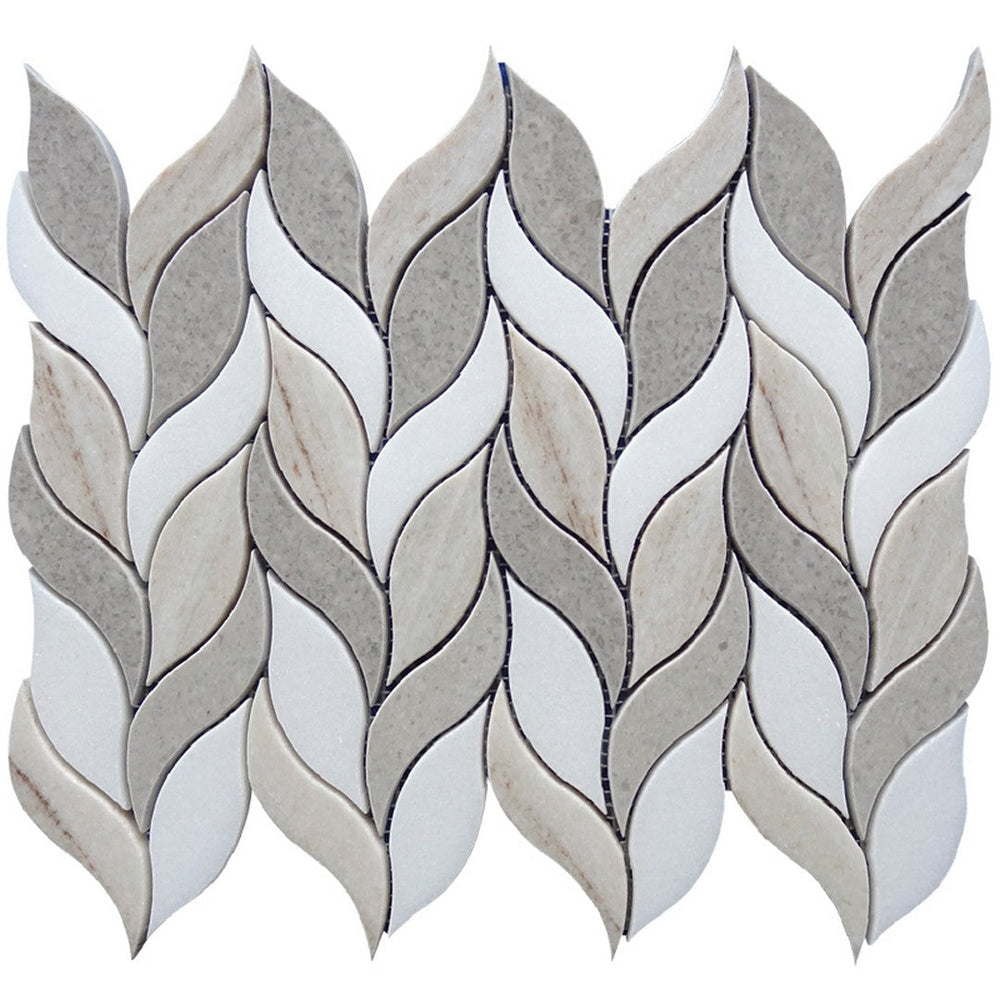 MiR Sahara 9.6" x 12.2" Natural Stone Mosaic Polished