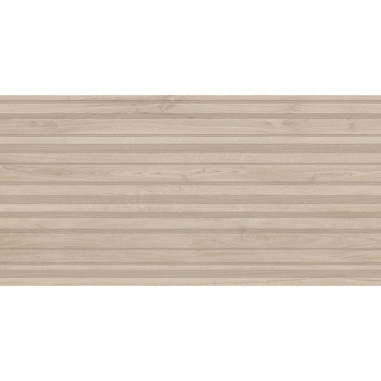 Tesoro 24" x 48" Venatto Rectified Matte Deco Metric Porcelain Wood Tile