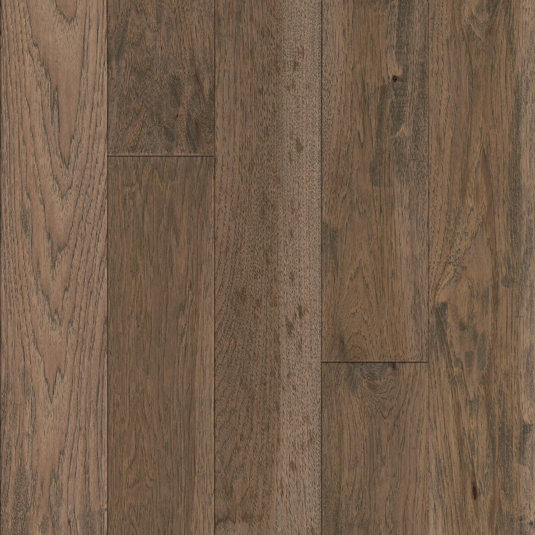 Hartco 5" American Scrape Solid Hickory Hardwood Plank Low Gloss