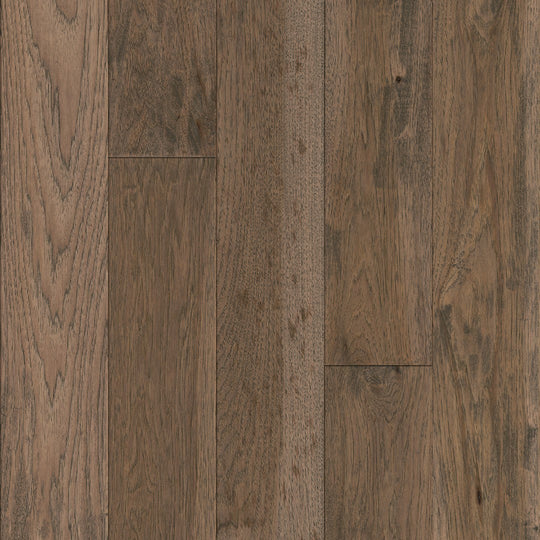 Hartco 5" American Scrape Solid Hickory Hardwood Plank Low Gloss