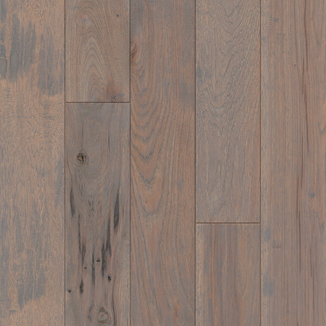 Hartco 5" American Scrape Solid Hickory Hardwood Plank Low Gloss