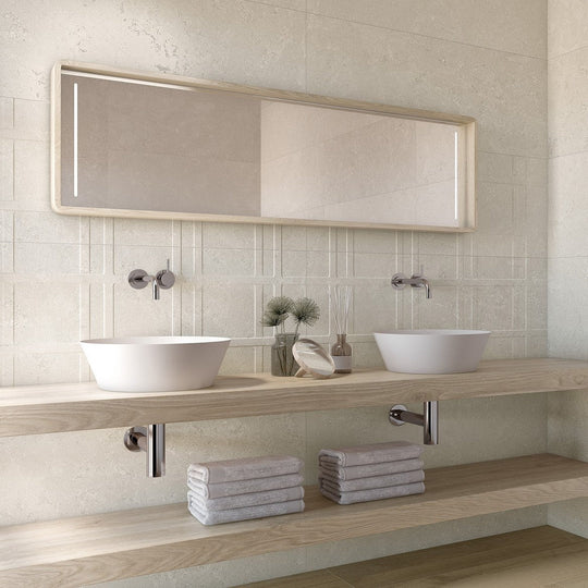 Crossville-18-x-48-Caliza-Texture-Carved-3D-Ceramic-Wall-Tile-Capri