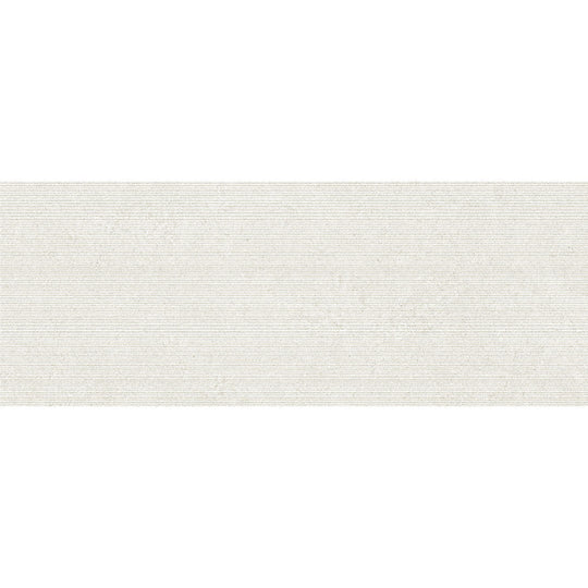 Crossville 18" x 48" Caliza Texture Scraped 3D Ceramic Wall Tile