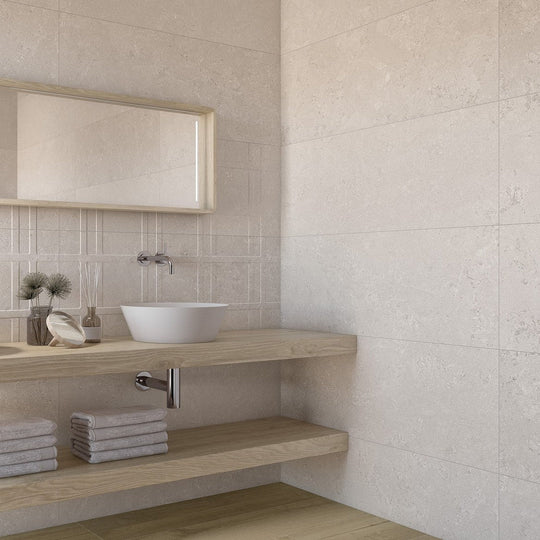 Crossville-18-x-48-Caliza-Texture-Carved-3D-Ceramic-Wall-Tile-Perla