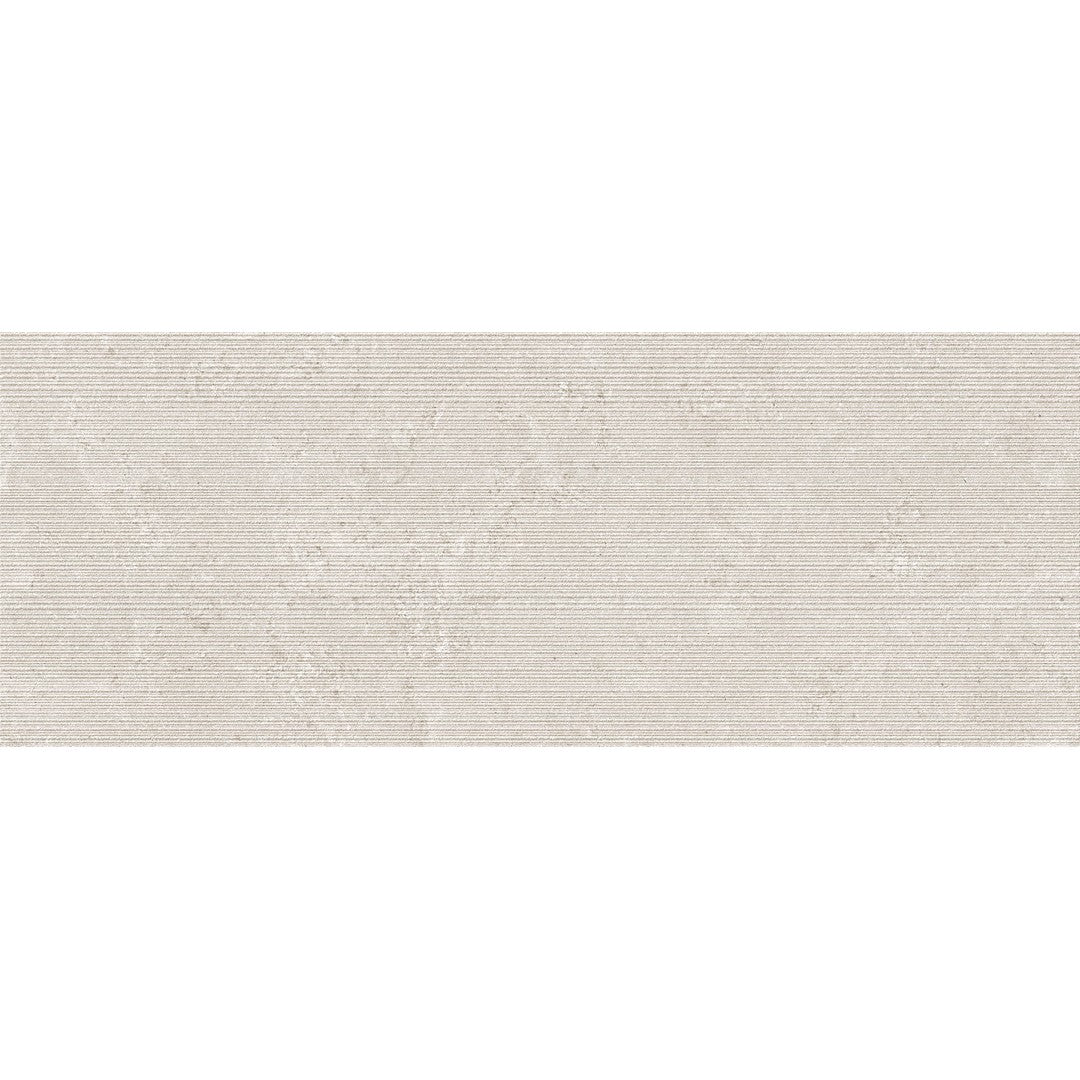 Crossville 18" x 48" Caliza Texture Scraped 3D Ceramic Wall Tile