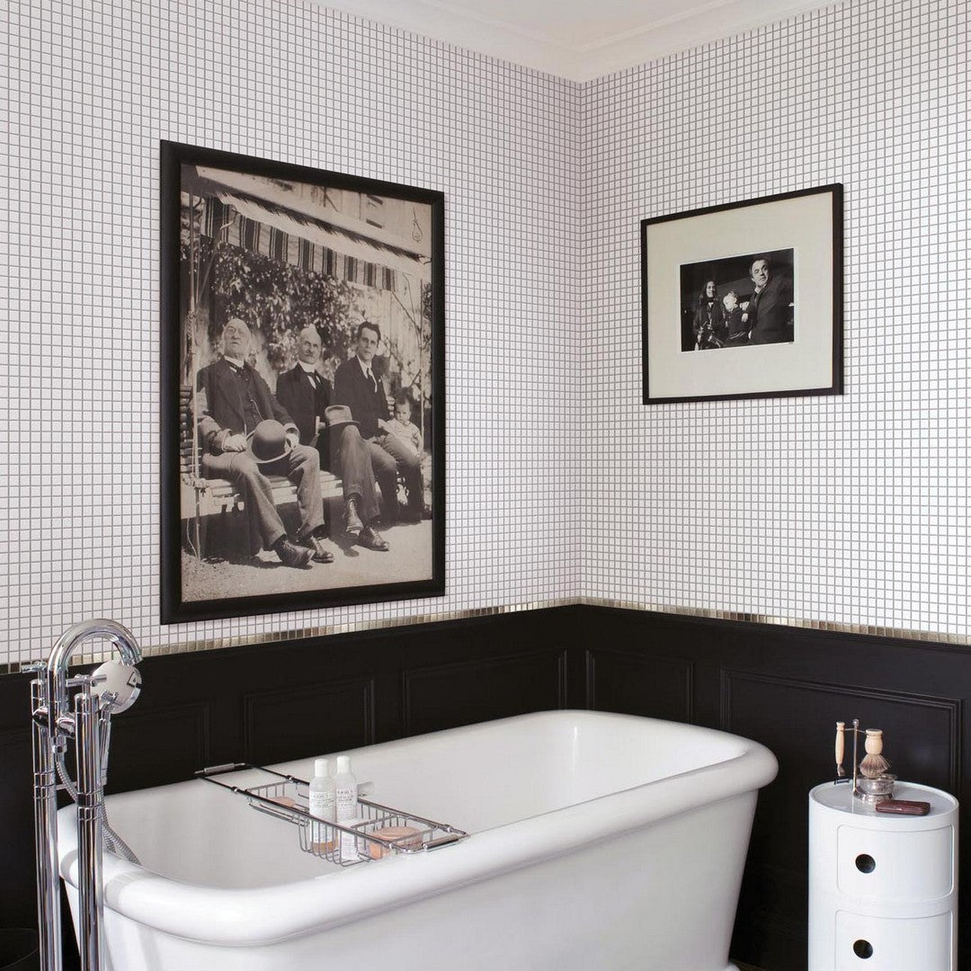 Crossville-12-x-12-Chiclet-Matte-Porcelain-1-Mosaic-Snow