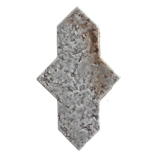 Crossville 2.5" x 7" Gibraltar Semi-Gloss Amulet Shape Porcelain Tile