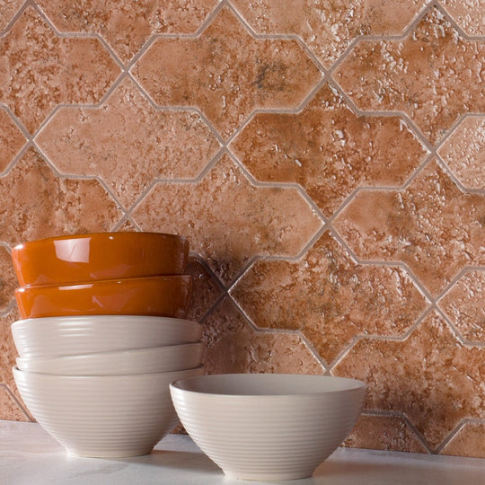 Crossville-2.5-x-7-Gibraltar-Semi-Gloss-Amulet-Shape-Porcelain-Tile-Terra