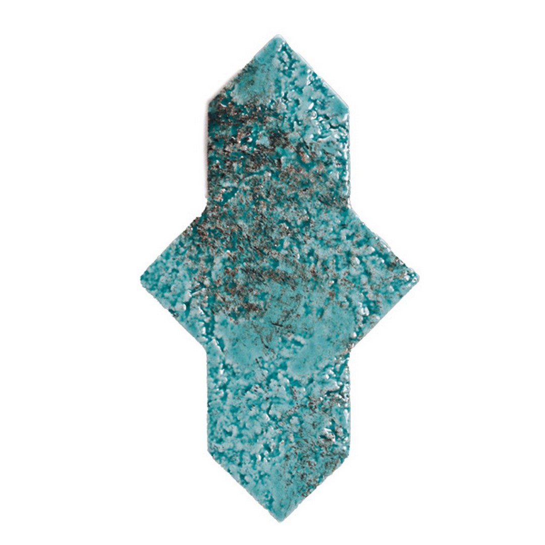 Crossville 2.5" x 7" Gibraltar Semi-Gloss Amulet Shape Porcelain Tile