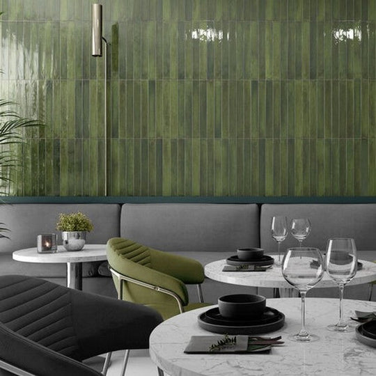 Crossville-2-x-16-Havana-Glossy-Ceramic-Wall-Tile-Bosque-Verde