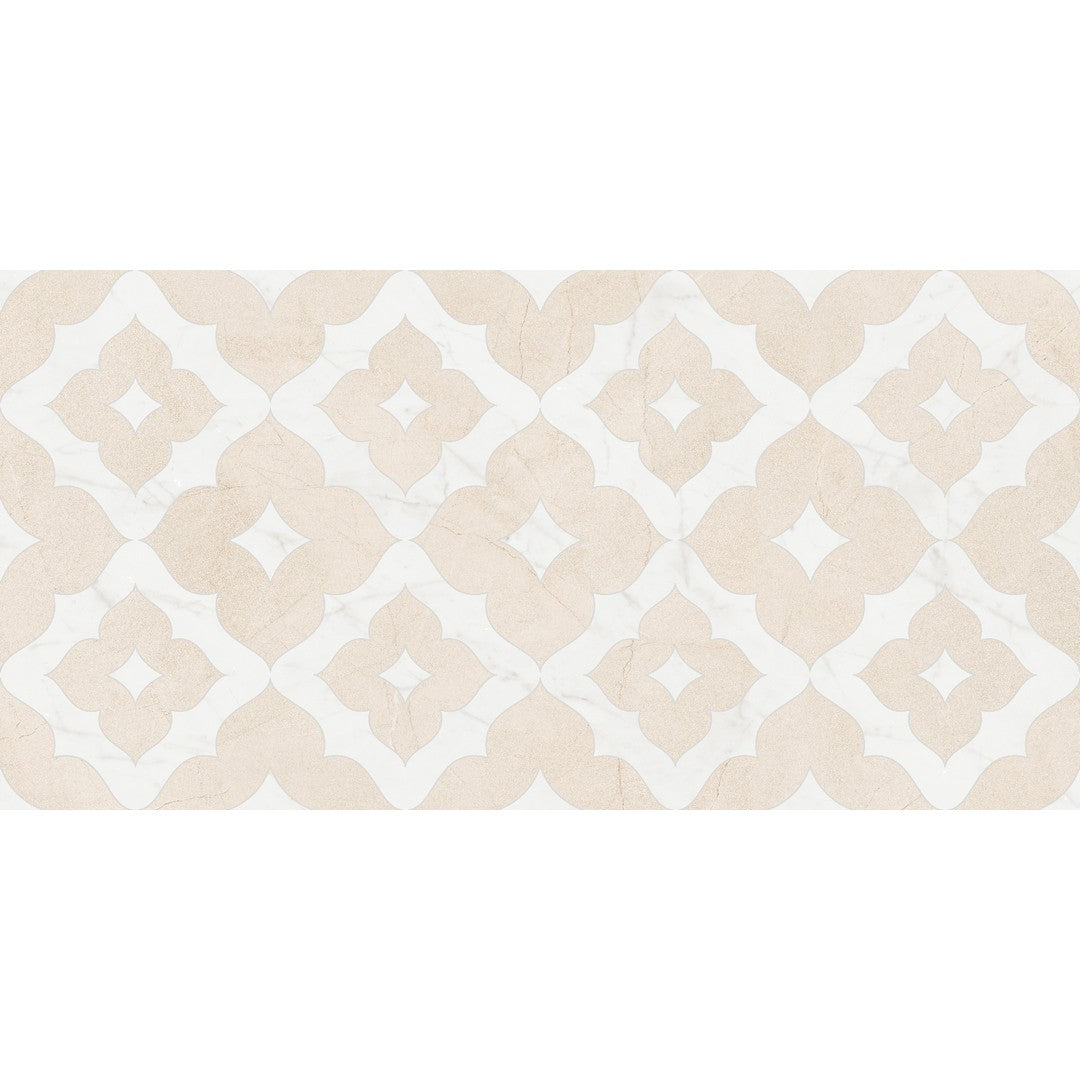 Crossville 24" x 48" Italia Rectified Honed 3D Texture Porcelain Tile