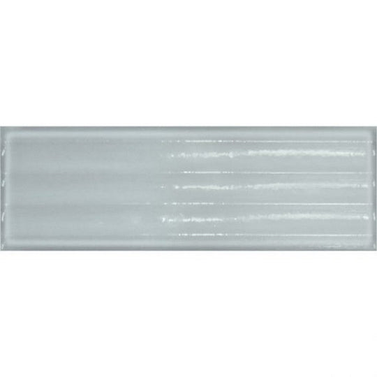 Crossville 4" x 12" Malibu Glossy Porcelain Wave Wall Tile