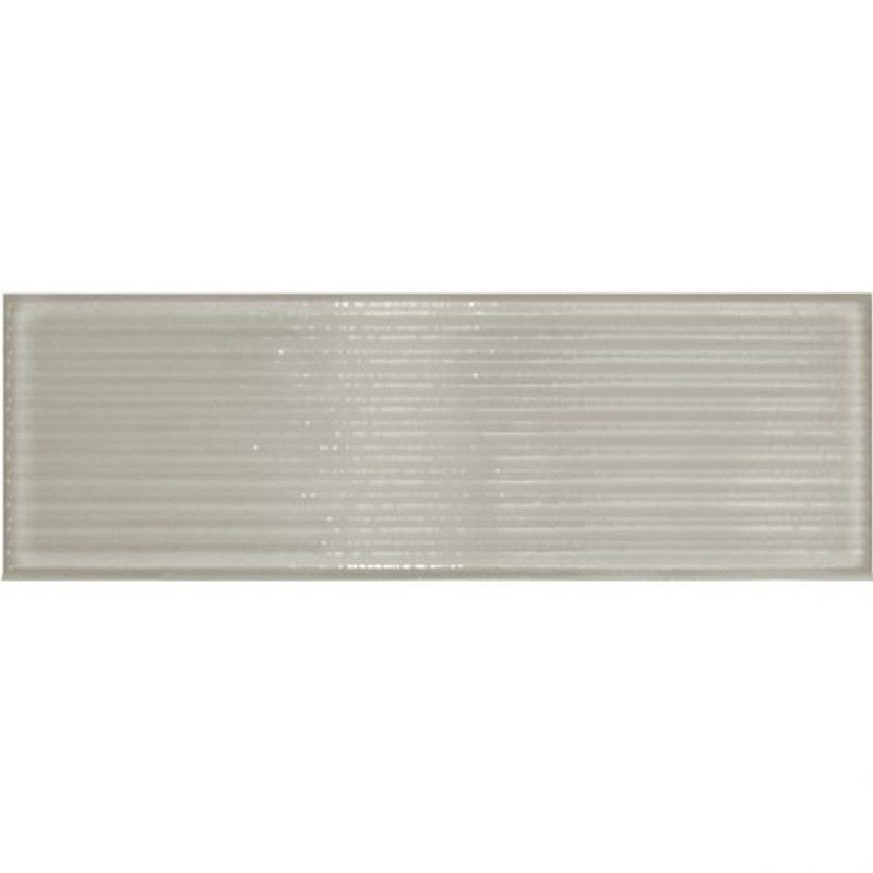 Crossville 4" x 12" Malibu Glossy Porcelain Ripple Wall Tile