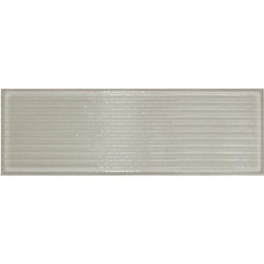 Crossville 4" x 12" Malibu Glossy Porcelain Ripple Wall Tile