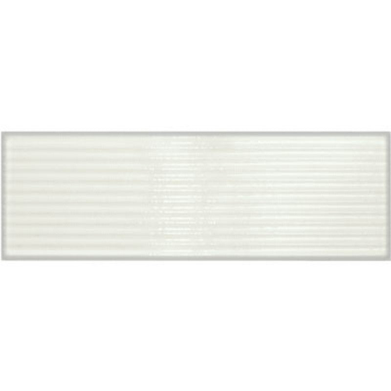 Crossville 4" x 12" Malibu Glossy Porcelain Ripple Wall Tile