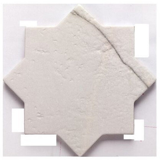 Crossville 6" x 6" Marmol Matte Porcelain Star Tile