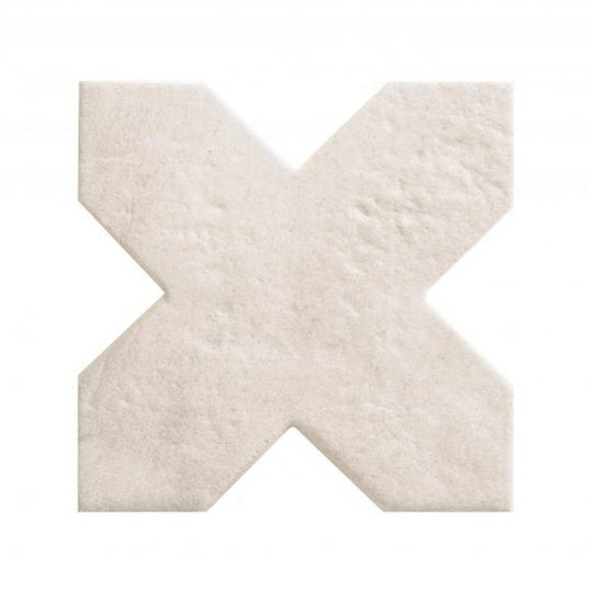 Crossville 6" x 6" Valencia Matte Ceramic Cross Tile