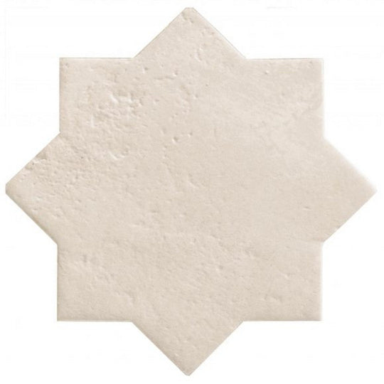 Crossville 6" x 6" Valencia Matte Ceramic Star Tile
