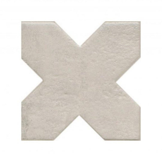 Crossville 6" x 6" Valencia Matte Ceramic Cross Tile