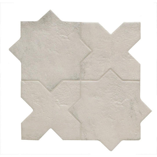 Crossville-6-x-6-Valencia-Matte-Ceramic-Star-Tile-Dove
