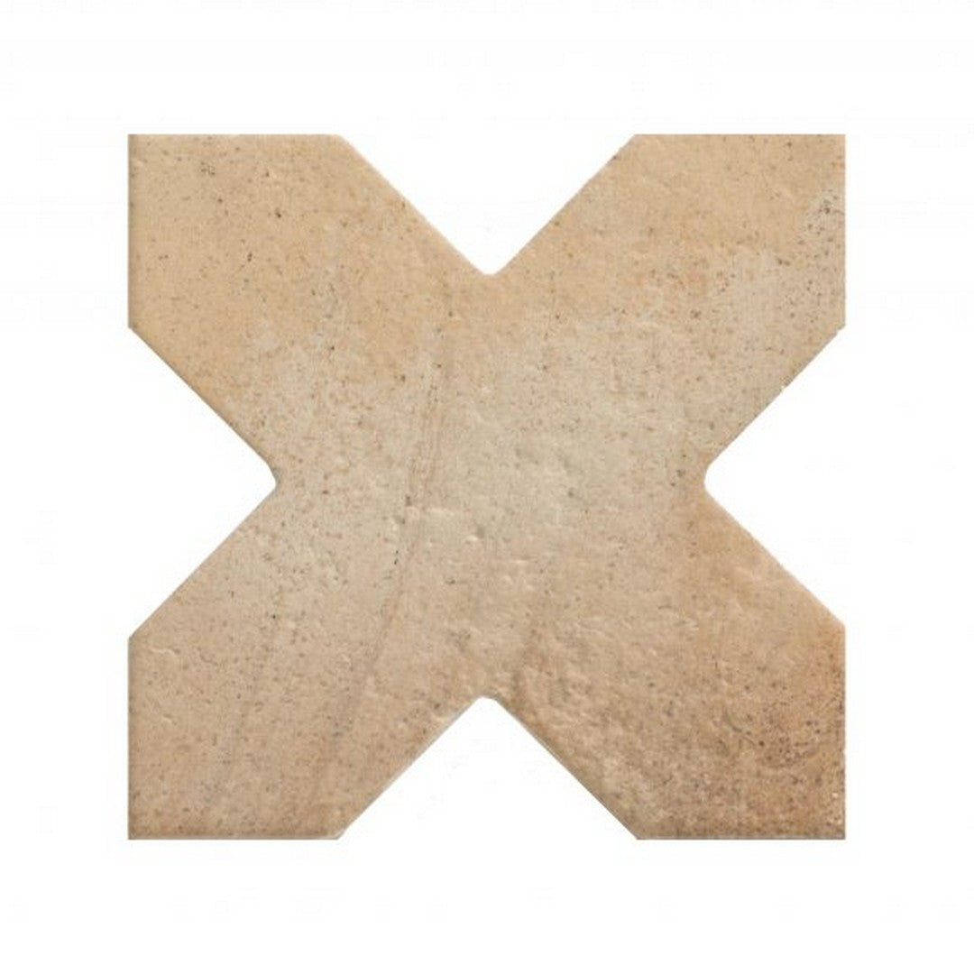 Crossville 6" x 6" Valencia Matte Ceramic Cross Tile