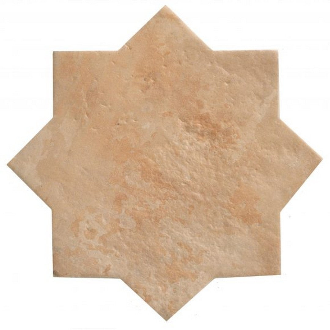Crossville 6" x 6" Valencia Matte Ceramic Star Tile