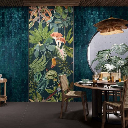 Crossville-2.56-x-7.87-Vintage-Crystal-Texture-Glossy-Ceramic-Wall-Tile-Blue