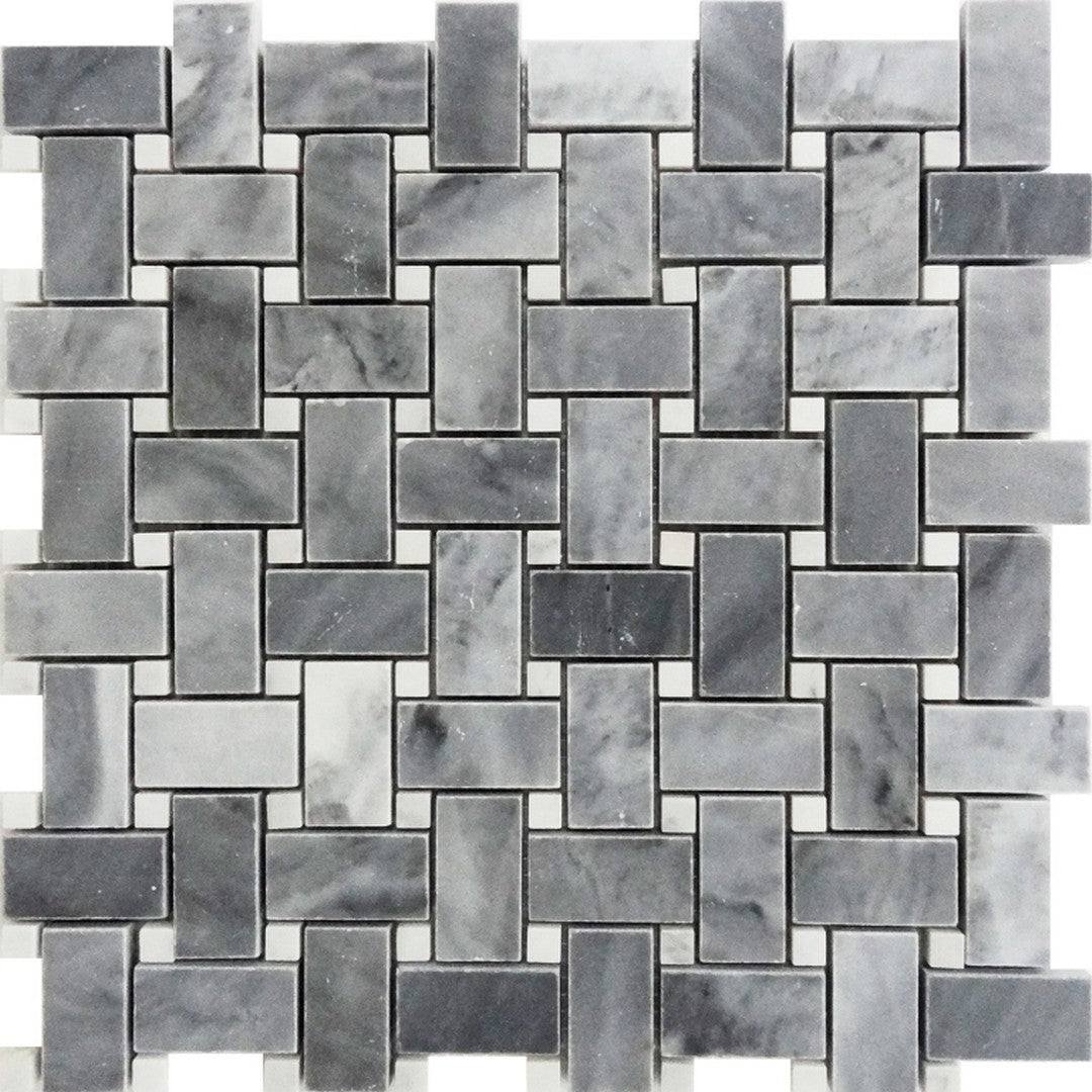 MiR Seattle 12" x 12" Marble Mosaic Polished