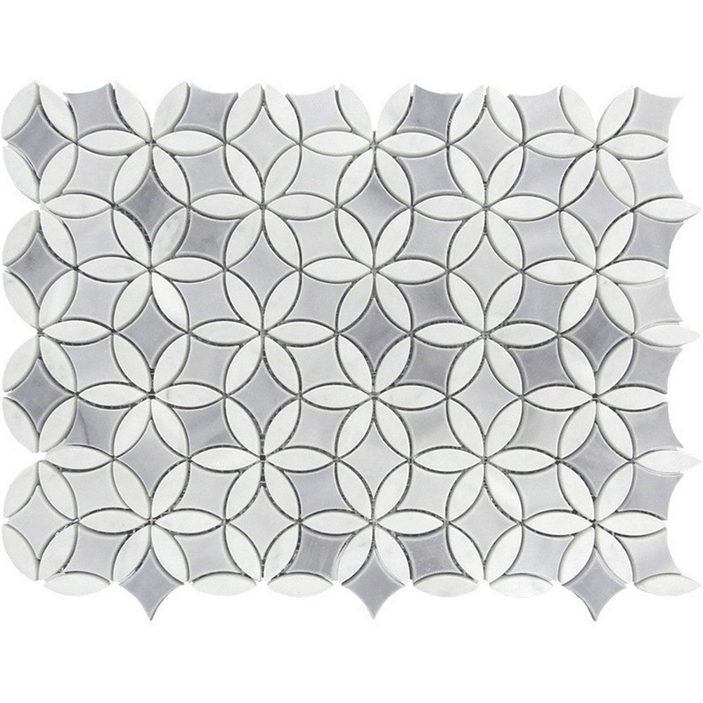 MiR Seattle 11.7" x 15.2" Marble Mosaic Polished