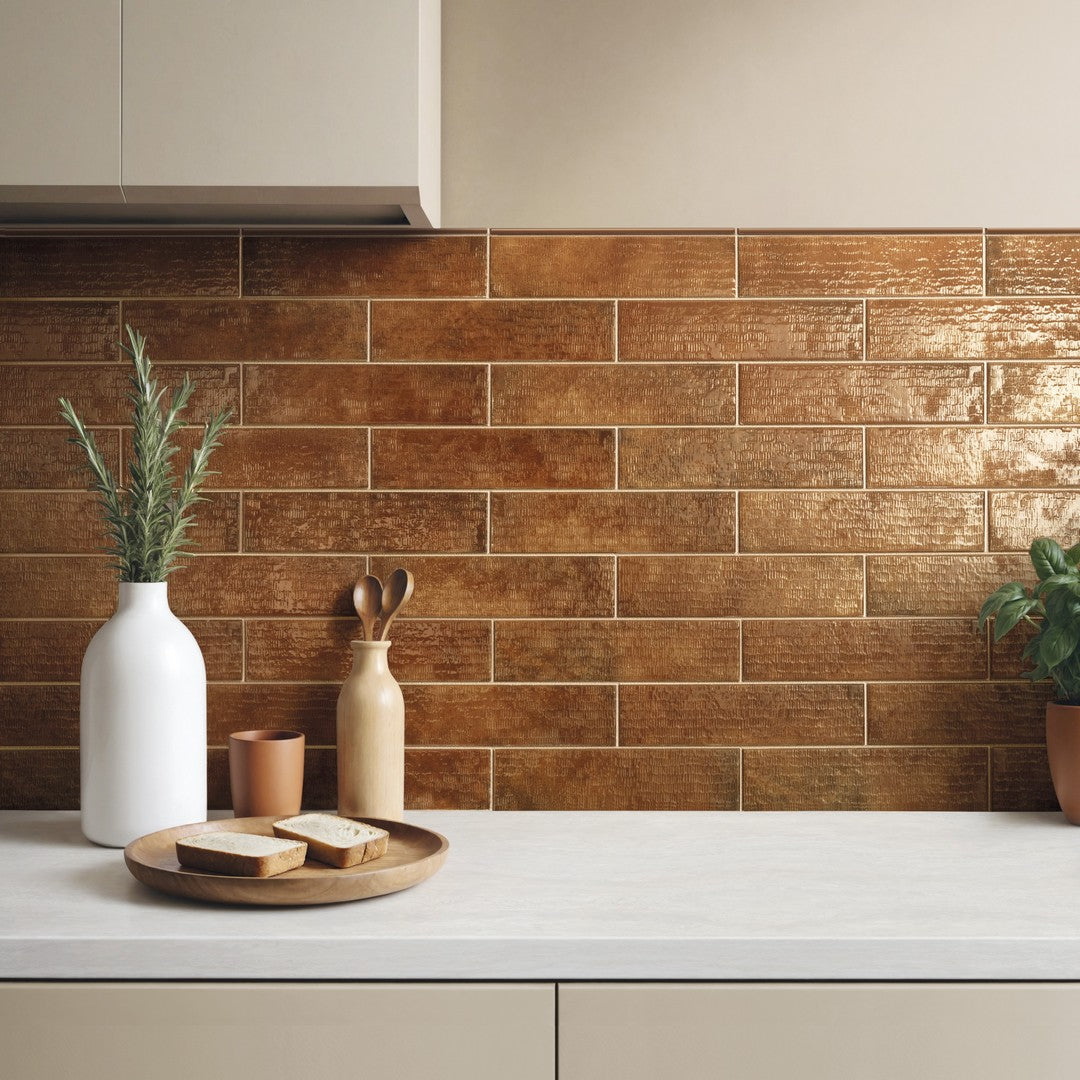 Settecento-3-x-12-Inciso-Glossy-Grooved-Texture-Porcelain-Wall-Tile-Earth