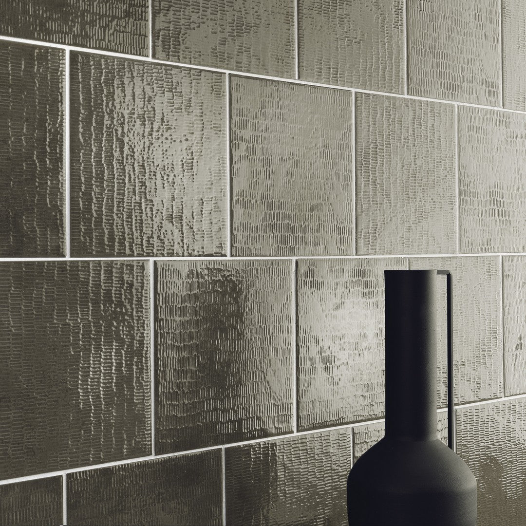 Settecento-6-x-6-Inciso-Glossy-Grooved-Texture-Porcelain-Wall-Tile-Porphyr