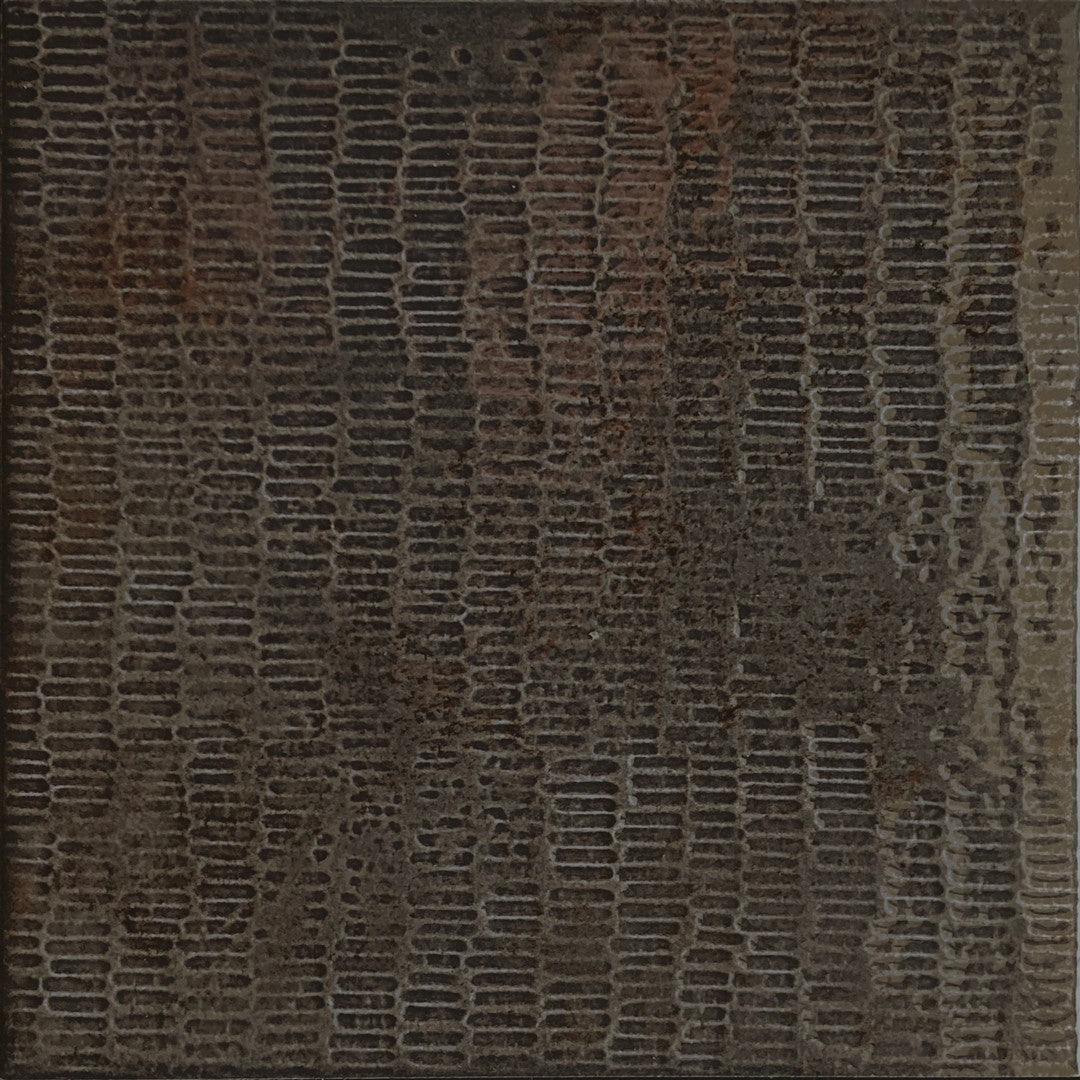 Settecento 6" x 6" Inciso Glossy Grooved Texture Porcelain Wall Tile