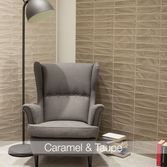 Settecento-3-x-12-New Yorker-Glossy-Ceramic-Wall-Tile-Caramel