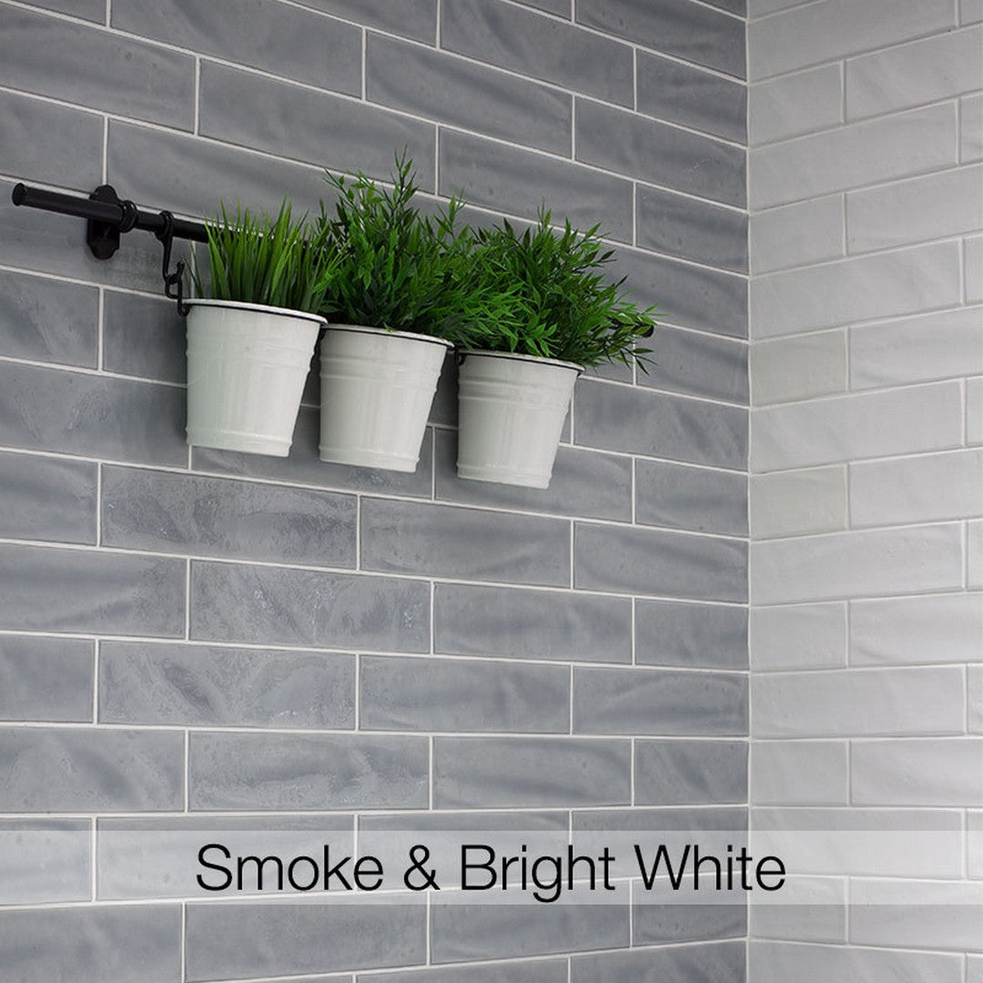 Settecento-3-x-12-New Yorker-Glossy-Ceramic-Wall-Tile-Smoke