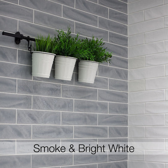 Settecento-3-x-12-New Yorker-Glossy-Ceramic-Wall-Tile-Smoke