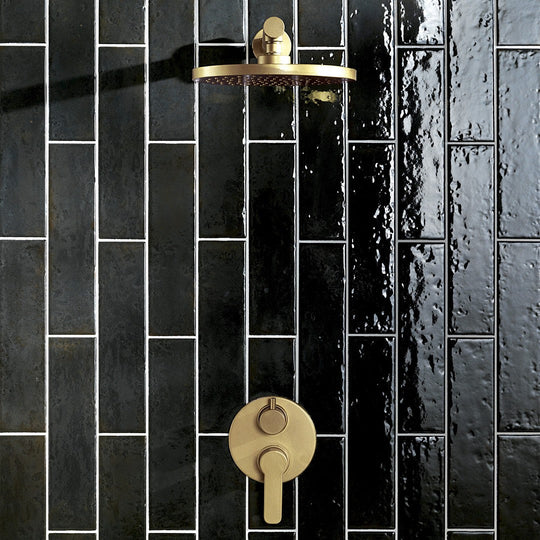 Settecento-3-x-12-Oxida-Glossy-Porcelain-Wall-Tile-Black